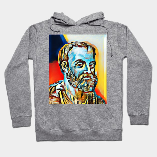 Galen Abstract Portrait | Galen Artwork 4 Hoodie by JustLit